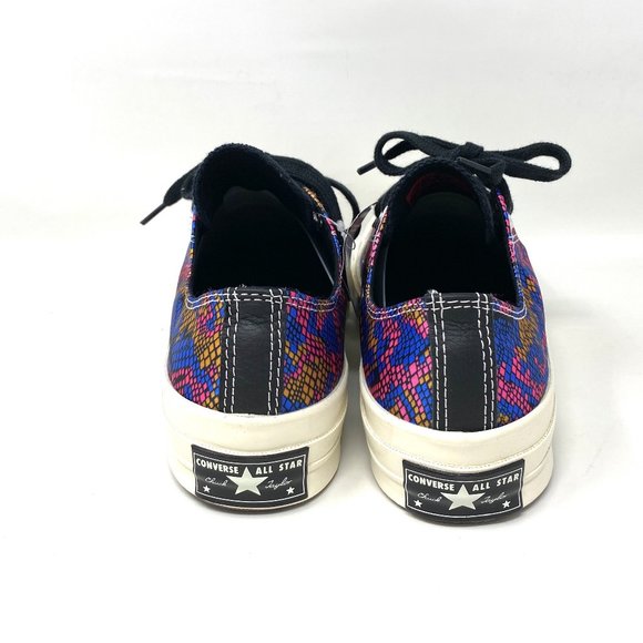 Converse CHUNK 70 OX Blue Pink Egret Canvas Low Top Sneaker Women's Size 570265C - Picture 5 of 11